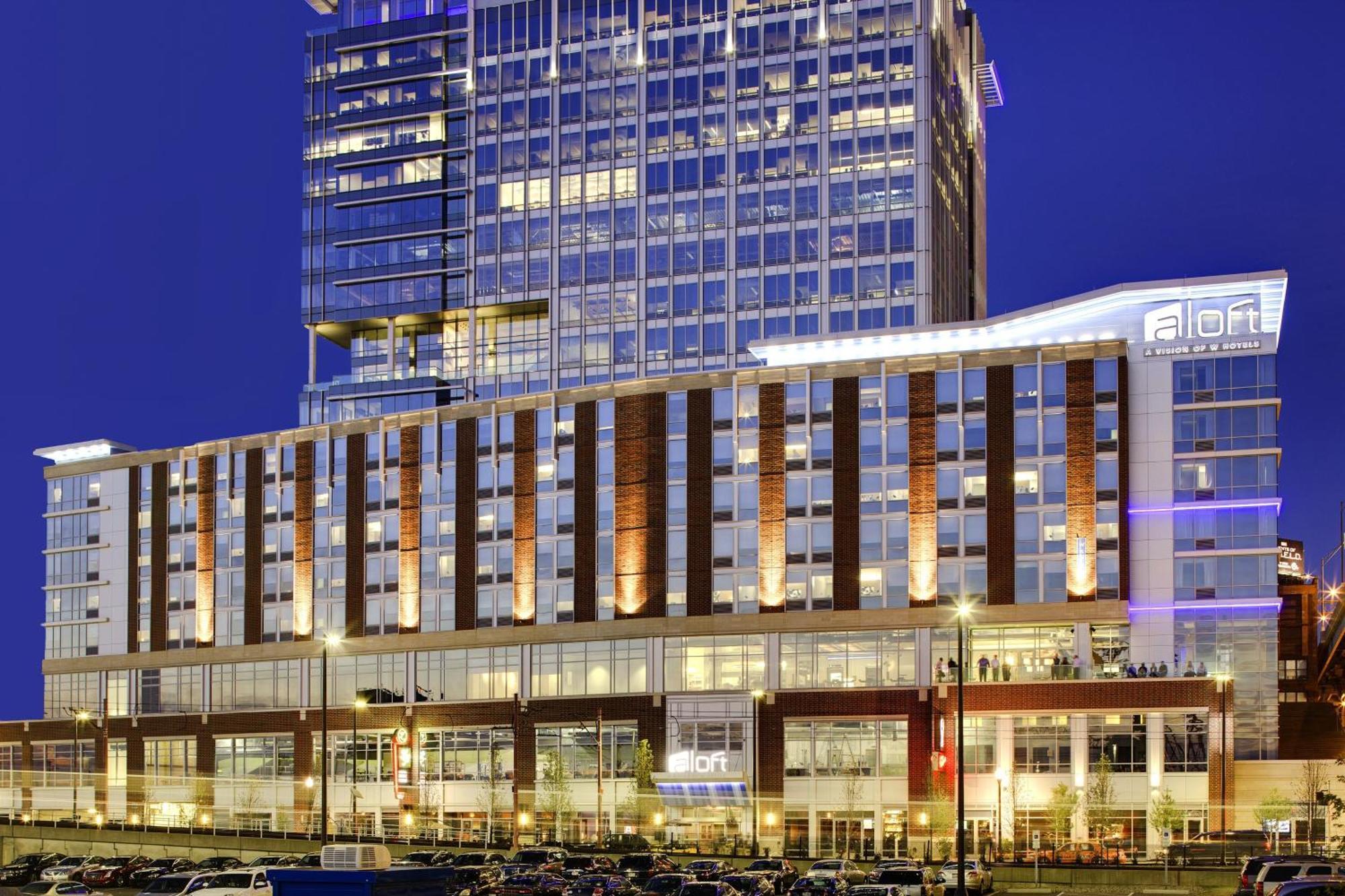 Aloft Cleveland Downtown Hotel Eksteriør billede